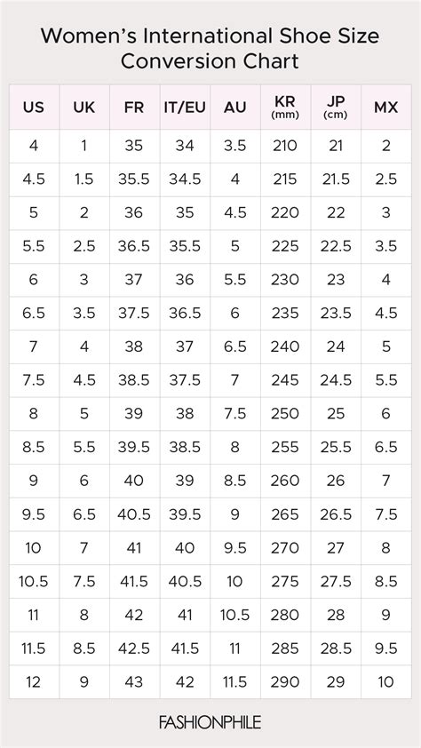 chanel shoe size in cm